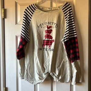 Cute farm long sleeve